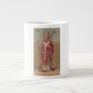 Caneca De Café Grande Santo Patrício Apóstolo da Irlanda