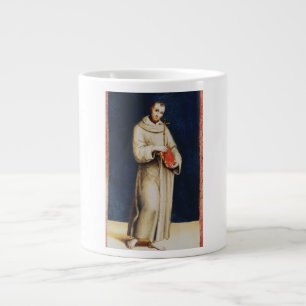 Caneca De Café Grande São Francisco de Assis por Rafael Arte Renascentis