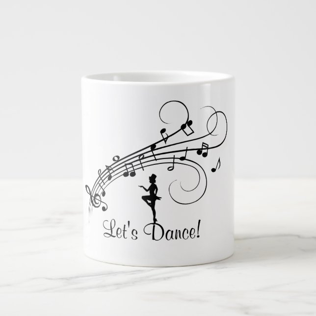 Caneca De Café Grande Sapateado 3 (Frente)