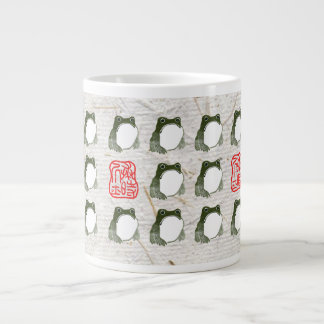 Caneca De Café Grande Sapo Indecente Japonês Fez século XIX
