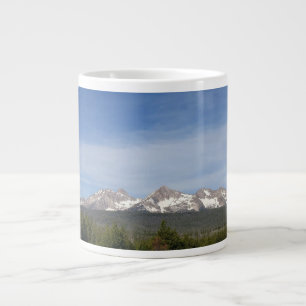 Caneca De Café Grande Sawtooth Mountain Idaho Specialty Mug