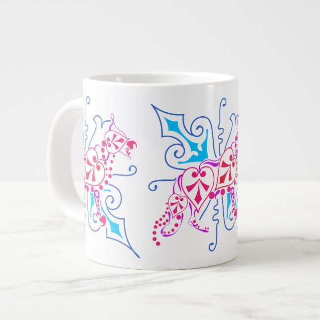 Caneca De Café Grande Schäferhund (Frente Esquerda)