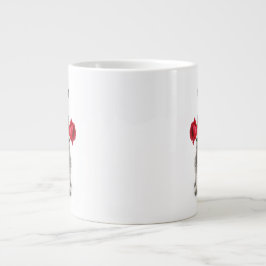 Caneca De Café Grande Schnauzer Love