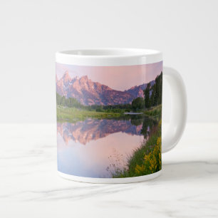 Caneca De Café Grande Schwabacher Landing Sunrise