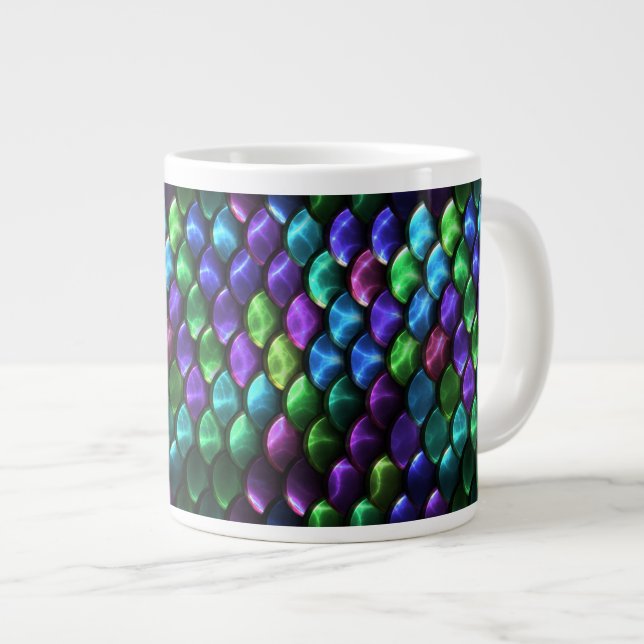 Caneca De Café Grande Sci-Fi Armor 2 Jumbo Mug (Frente Esquerda)