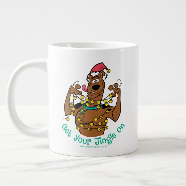 Caneca De Café Grande Scooby-Doo "Coloque seu queixo" (Esquerda)