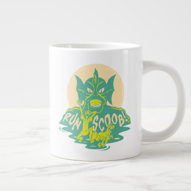 Caneca De Café Grande Scooby-Doo | Corra Scoob! (Direita)