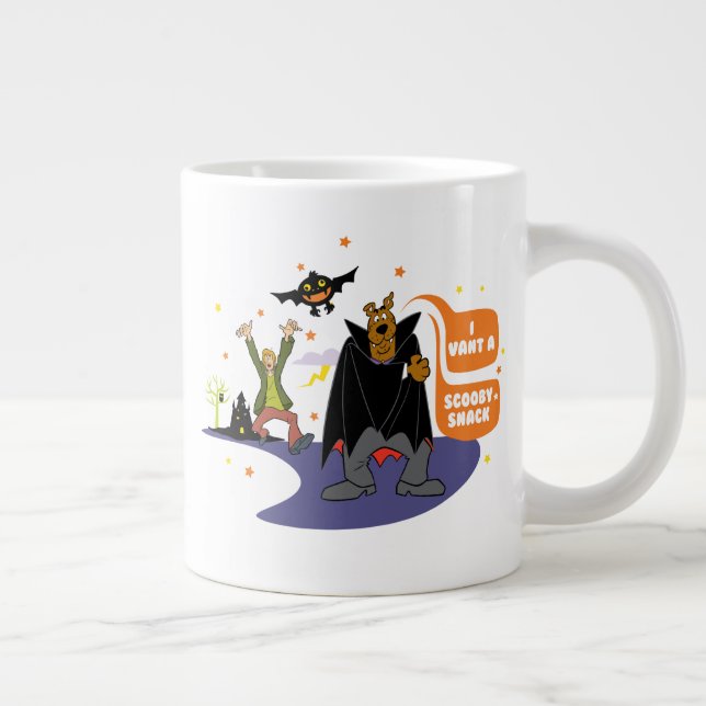 Caneca De Café Grande Scooby-Doo | I Vant a Scooby Snack (Direita)