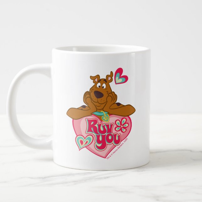 Caneca De Café Grande Scooby-Doo - Ruv You (Esquerda)
