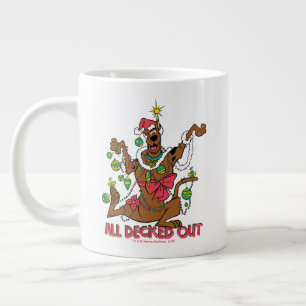 Caneca De Café Grande Scooby-Doo Tudo Despedaçado