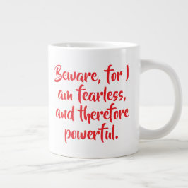 Caneca De Café Grande Script Moderno de Citação de Mães Sem Corantes Per