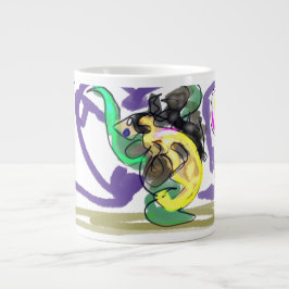 Caneca De Café Grande Sea dragon Summer