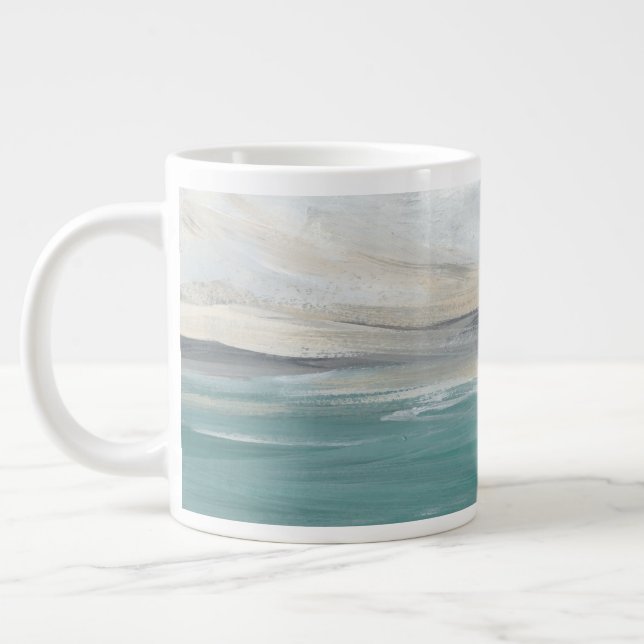 Caneca De Café Grande Seafoam Vista (Esquerda)