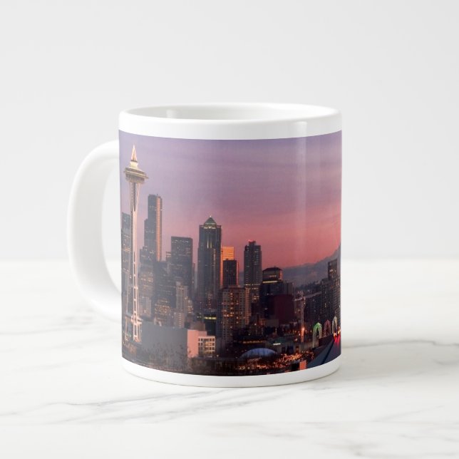 Caneca De Café Grande Seattle do Parque Kerry. (Frente Esquerda)