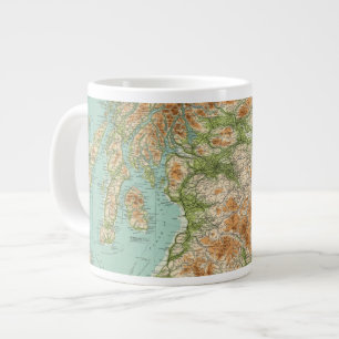Caneca De Café Grande Seção Sul da Escócia