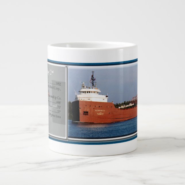 Caneca De Café Grande Segundo de Elton Hoyt (Frente)