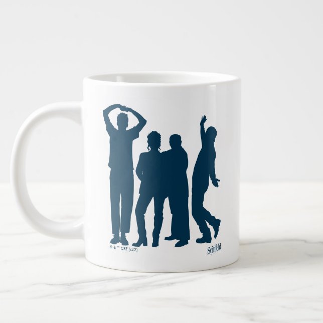 Caneca De Café Grande Seinfeld | Gráfico Silhouette Group (Esquerda)
