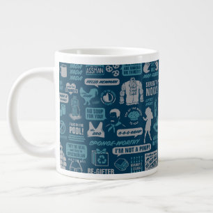 Caneca De Café Grande Seinfeld   Padrão-memória