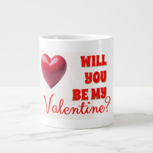 Caneca De Café Grande Seja meu Namorados