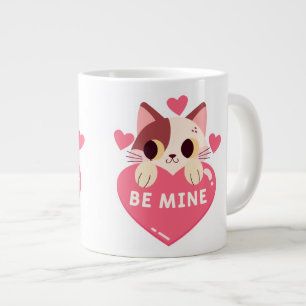 Caneca De Café Grande Seja Minha Gatinha Fofa