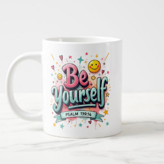 Caneca De Café Grande Seja você mesmo