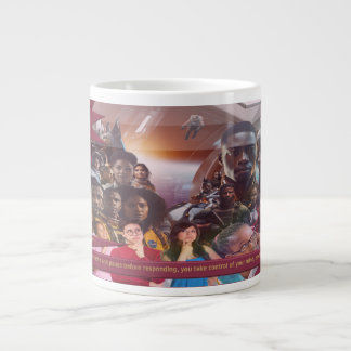 Caneca De Café Grande "Self-Control Is YOUR SuperPower"