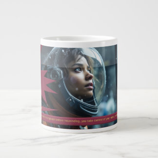 Caneca De Café Grande "Self-Control Is YOUR SuperPower"