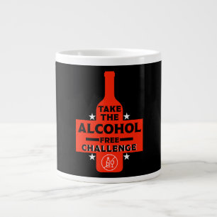 Caneca De Café Grande Sem Álcool E Sóbrio