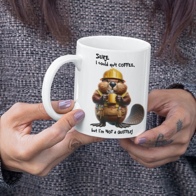 Caneca De Café Grande Sem Desistente (Criador carregado)