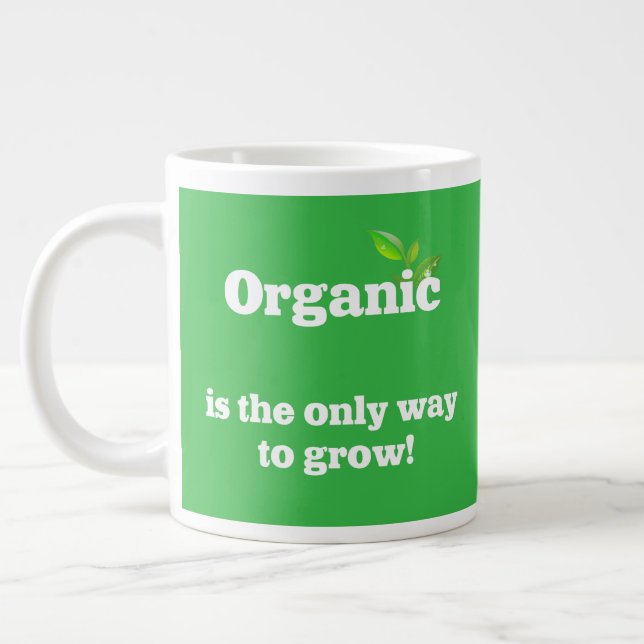 Caneca De Café Grande Sem OGM (Esquerda)