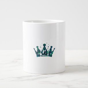 Caneca De Café Grande Sem Reis Na América Estética da Liberdade