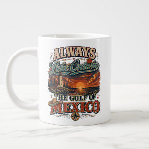 Caneca De Café Grande Sempre Lago Ontário e Golfo do México
