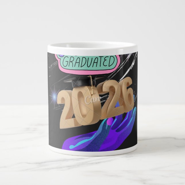 Caneca De Café Grande Senior 2026 Celebration Design (Frente)