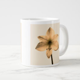 Caneca De Café Grande sepia amaryllis