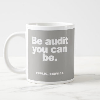 Caneca De Café Grande Ser Auditoria Pode Ser - Mug