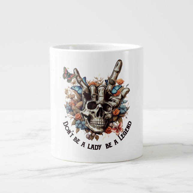 CANECA DE CAFÉ GRANDE SER UMA LEGENDA (Frente)