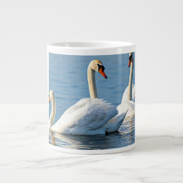 Caneca De Café Grande Serenidade Swan