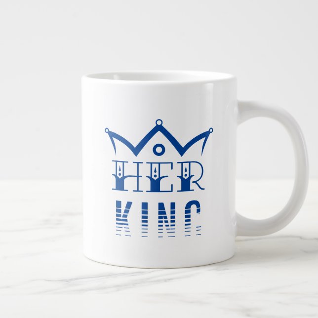 Caneca De Café Grande Seu Rei (Direita)