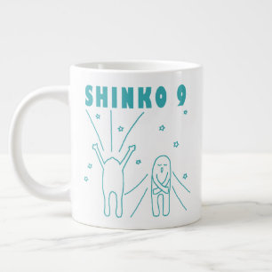 Caneca De Café Grande "Shinko 9" Respiração Profunda
