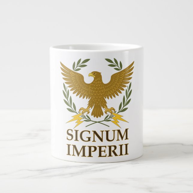 Caneca De Café Grande Signum Imperii (Frente)