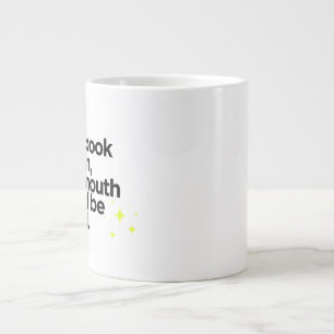 Caneca De Café Grande Silêncio, Estou Lendo! Loja Cheeky