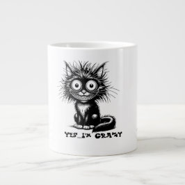 Caneca De Café Grande Sim....Estou louco