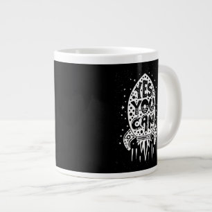 Caneca De Café Grande Sim, Você Pode Roketship
