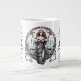 Caneca De Café Grande Símbolo de Libra em Greve Trabalho de arte