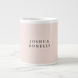 Caneca De Café Grande Simples e minimalista profissional notável