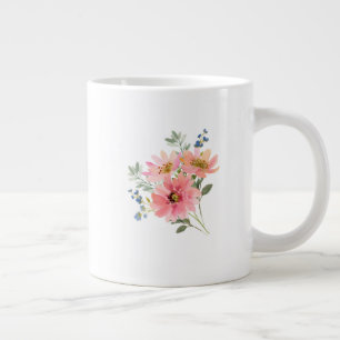 Caneca De Café Grande Simples Minimalista Diário