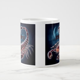 Caneca De Café Grande Sinal de astrologia de Scorpio