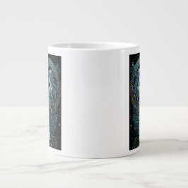 Caneca De Café Grande Sinal de astrologia Gemini