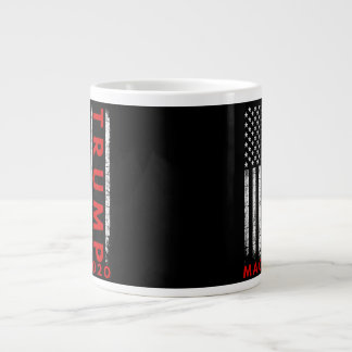 Caneca De Café Grande Sinalizador Trump 2020