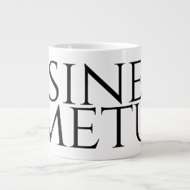 Caneca De Café Grande Sine Metu - Sem Medo